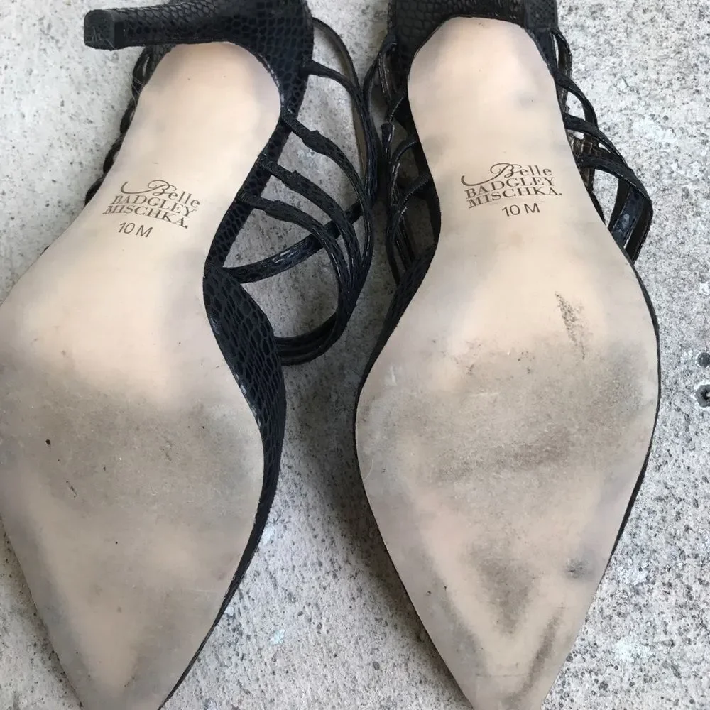 Belle Badgley Mischka heels